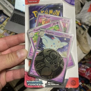 Pokemon TCG: Scarlet & Violet - Temporal Forces Premium Checklane Blister - Toge - Picture 1 of 3