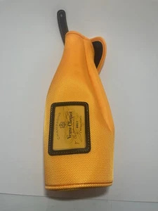 VEUVE CLICQUOT Champagner Flasche Jacke Ärmel Tragetasche Orange Brut Picknick Boot - Bild 1 von 6