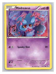 JCC Pokémon Misdreavus 57/113 Tesoros Legendarios Normal LP - Imagen 1 de 2