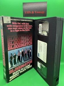 Bloodmatch (VHS, 1991) - Thom Matthews, Thunder Wolf & Benny "The Jet" Urquidez - Picture 1 of 4