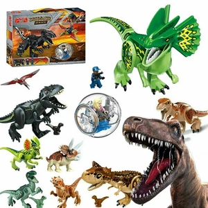 Jurassic Indominus T-Rex Dinosaurier Gyrosphere Minifigur Spielzeug Geschenk~ - Bild 1 von 15