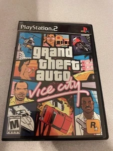 PS2 Playstation Grand Theft Auto Vice City  game ( free shipping to Canada ) - Bild 1 von 1