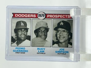 1979 Topps Baseball #719 Dodger Prospects - Pedro Guerrero (RC) - Picture 1 of 2