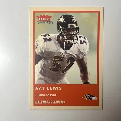 2004 Fleer Tradition #328 Ray Lewis Baltimore Ravens - Image 1 of 4