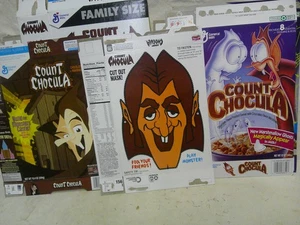 13 Diff. Graf Chocula KARTONS leer 1993 - 2024 General Mills Müsli - Bild 1 von 4