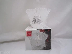 Portavelas Mikasa Winter Dreams diseño árbol NUEVO en caja - Imagen 1 de 2