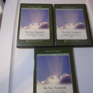 The Great Courses The New Testament (Parts 1 & 2, 4 DVDs, Guidebook) 2000 f/s - Picture 1 of 2