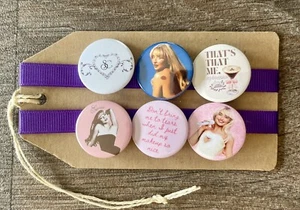 Sabrina Carpenter Música Pop - Juego de Insignias Pin Botón - Imagen 1 de 3