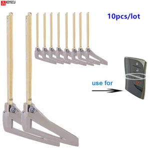 10x Smart Remote Emergency Key Blade Uncut Blank for Lexus LS500 LC500h UX200 - Picture 1 of 4