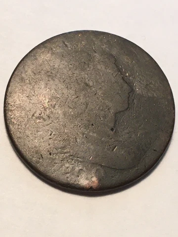 1800 Draped Bust Large Cent Penny Cover