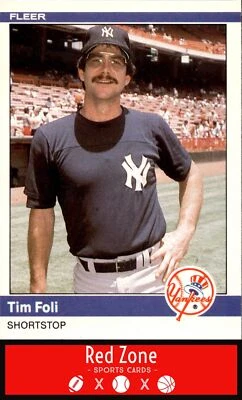 1984 Fleer Update - #U-38 Tim Foli NM/NM+ Set Break! - Image 1 of 2