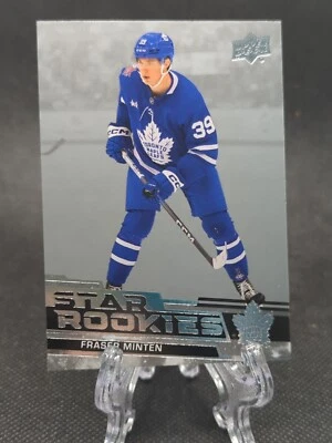 Fraser Minten Rookie Card #23 2023-24 Star Rookies - Toronto Maple Leafs - Image 1 of 2