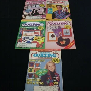 Vintage Quilting Booklets Lot of 5 Creative Quilting Successful Quilting & More - Picture 1 of 8