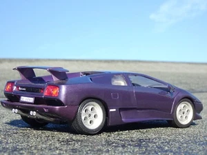 Lamborghini Diablo 1:18 Cosmic Girl Jamiroquai Purple Toy Collectible Car Rare - Picture 1 of 12