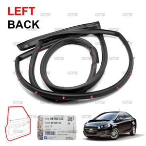 Fits Chevrolet Sonic Sedan 2012 '18 Rear Lh Door Rubber Seal Weatherstrip - Picture 1 of 10