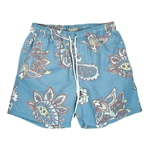 NWT Beach Short Cotton On Garments Swim Trunk Shorts Small Elastic Waist - Picture 1 of 4