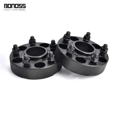 1Pair 35mm BONOSS Forged Aluminum Wheel Spacers for Ford Mustang 1994-2020 - Image 1 of 4