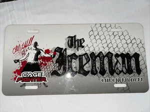 Placa de tocador Chuck Liddell Iceman MMA Jaula de luchador UFC artes marciales orgullo raro - Imagen 1 de 6