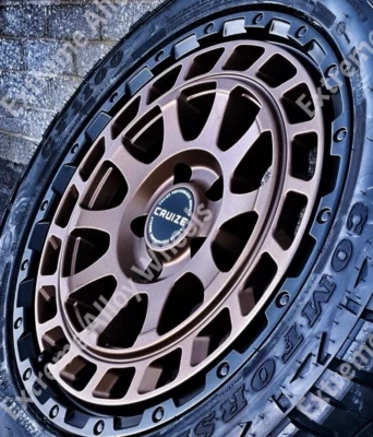 17 Zoll Bronze Swamper Leichtmetallfelgen Volkswagen Crafter 5 Bolzen kommerzielle Van-Räder - Bild 1 von 4