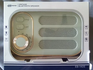 TECH TRENOZ VINTAGE BLUETOOTH SPEAKER LIGHT GREEN - Picture 1 of 5