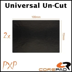 Corepad PXP Grips noir Universal Grip Tapes pour souris à découper soi-même - Picture 1 of 1
