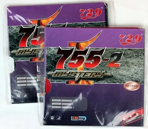 2x 729 Friendship 755-2 Puntas Medio Largo Goma/Esponja, Nuevo, USD - Imagen 1 de 2