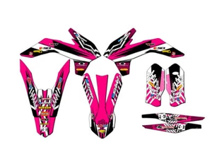 2016 EXC-F MAYHEM Pink Senge Graphics Kit Compatible with KTM - Foto 1 di 10