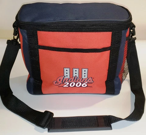 Cleveland Indians INSULATED LUNCH BAG / COOLER 2006 SGA Jacobs Field MLB NEW! Cover