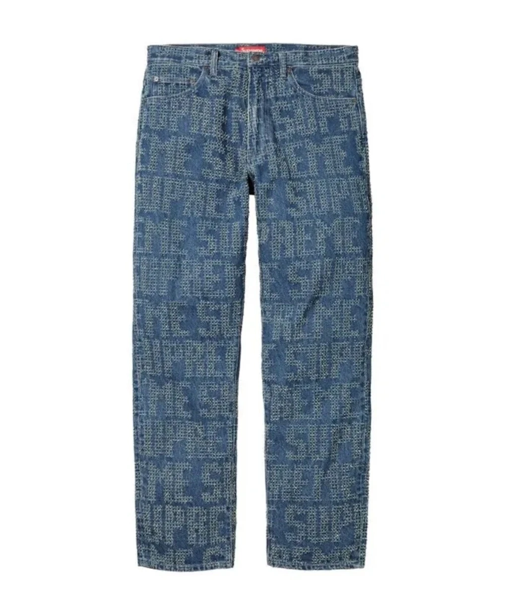 パンツ Supreme Regular Jean 30 Washed Blue Supreme Regular Jean Indigo Men's - SS24 - US