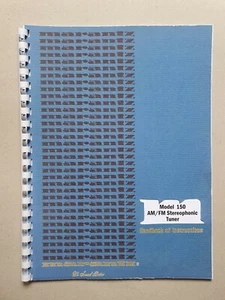 Marantz 150 Tuner User Manual Reproduction English - Bild 1 von 3