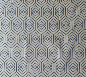 Thom Filicia Kravet Collection Fiscoe Bay Blue Designer Fabric Remnant 24x24" - Picture 1 of 3
