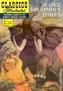 Classics Illustrated 097 King Solomon's Mines #3 VG 1964 Stock Image Low Grade - Picture 1 of 1
