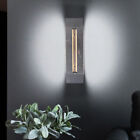 Wandleuchte Touchdimmer Wandlampe LED Treppenhaus Flurleuchte silber B 30 cm