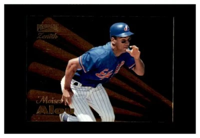 MOISES ALOU BASEBALL CARD 1996 PINNACLE ZENITH #79 MONTREAL EXPOS - Image 1 of 2