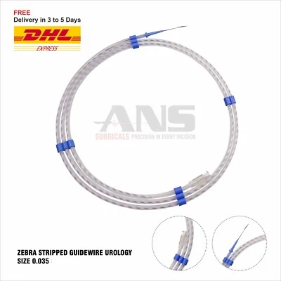 ANS Zebra Stripped Guidewire урологический размер 0,035 - Изображение 1 из 4