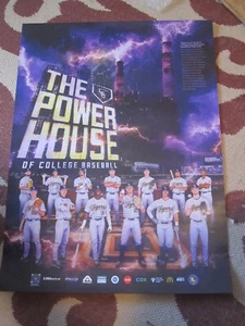 2023 LSU TIGERS SCHEDULE POSTER CWS NATIONAL CHAMPIONS CREWS SKENES ⚾ - Picture 1 of 1
