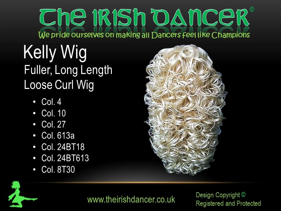 Kelly Full Loose Curl Wig - Irish Dance Wig - Image 1 of 1