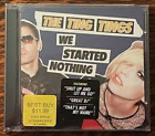 SEALED CD~ THE TING TINGS~ 2008~ WE STARTED NOTHING~ HYPE STICKER~ NEW OLD STOCK