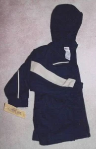 Chaqueta con Capucha Cherokee Cremallera Completa Azul Marino Profundo Talla 3T NUEVA con Etiqueta - Imagen 1 de 1