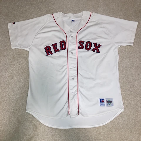Roger Clemens 1992 Red Sox Russell Diamond Collection Intera Nylon Jersey 48 Cover
