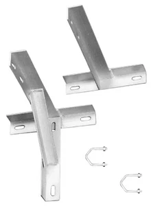 Soportes de pared T&K de 12" para antena aérea con pernos en U t&k montaje de 12 pulgadas - Imagen 1 de 1