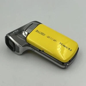 SANYO DMX-CA100 Xacti Electric's full HD Digital Movie Camera Yellow - Picture 1 of 4