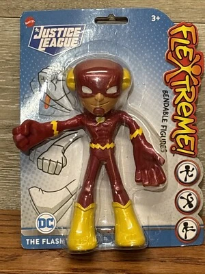 Figura de acción DC Justice League Flextreme FLASH flexible 7” nueva Foto 1 de 3