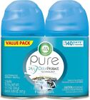 Air Wick Automatic Air Freshener Spray Refill, 2Ct, Fresh Waters, Essential Oil