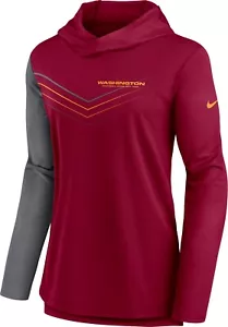Washington Commanders Women's Nike Long Sleeve Hoodie Shirt NFL - Picture 1 of 2