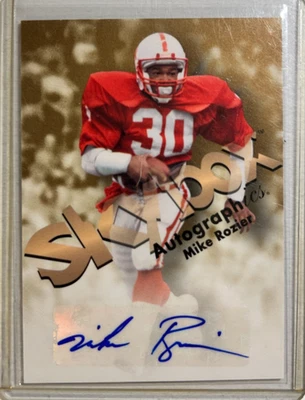 Mike Rozier AUTO Skybox Autographics Retro 2012 Fleer Signature Autograph SP AU - Image 1 of 2