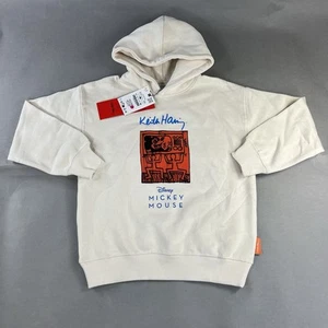 Zara Disney Mickey Mouse X Keith Haring Jacket 9-10 Years Old Youth Hooded New - Picture 1 of 18