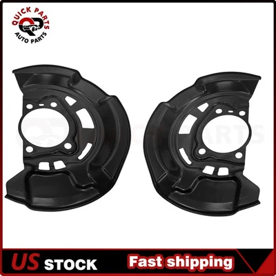 Pair Front Brake Dust Shield for 2007 - 2020 Scion iM tC Toyota Corolla iM Mirai Foto 1 de 4