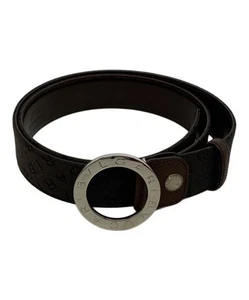 BVLGARI Logomania belt brown - Picture 1 of 5