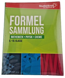 Formelsammlung Mathe Physik Chemie 5.-10. Klasse Studienkreis Die Nachhilfe - Bild 1 von 2